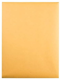 Quality Park 9 X 12 Clasp Envelopes with Deeply Gummed Flaps, Great for Filing, Storing or Mailing Documents, 28 Lb Brown Kraft, 100 per Box (QUA37890)