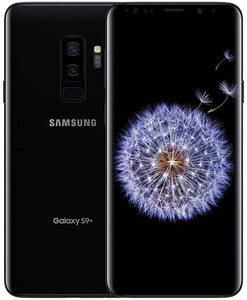 Samsung Galaxy S9+ plus (64GB, 6GB RAM) 6.2" Display, IP68 Water Resistance T-Mobile GSM Unlocked G965U (US Warranty) (64 GB, Midnight Black) (Renewed)