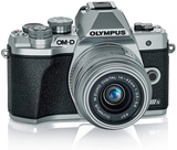 Olympus OM-D E-M10 Mark Iiis Silver Body with Silver M.Zuiko Digital 14-42Mm F3.5-5.6 IIR Lens (V207111SU000)