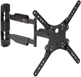 Startech.Com Full Motion TV Wall Mount - 32-55 Inch (77Lb/35Kg) VESA Displays - Low Profile Universal Flat Screen TV Wall Mount - Heavy Duty Adjustable Tilt/Swivel Articulating Arm Bracket (FPWARTB1M)