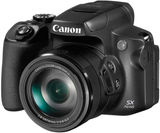 Canon Powershot SX70 20.3MP Digital Camera 65X Optical Zoom Lens 4K Video 3-Inch LCD Tilt Screen (Black)