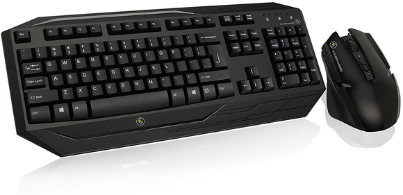 IOGEAR Kaliber Gaming Wireless Gaming Keyboard and Mouse Combo, GKM602R