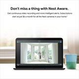 Google Nest Cam Indoor - Wired Indoor Camera for Home Security - Control with Your Phone and Get Mobile Alerts - Surveillance Camera with 24/7 Live Video and Night Vision