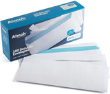 #10 Security Tinted Self-Seal Envelopes - No Window - Enveguard, Size 4-1/8 X 9-1/2 Inches - White - 24 LB - 100 Count (34100)