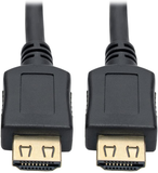 Tripp Lite High-Speed HDMI Cable W/ Gripping Connectors 4K M/M Black 3Ft 3' (P568-003-BK-GRP)