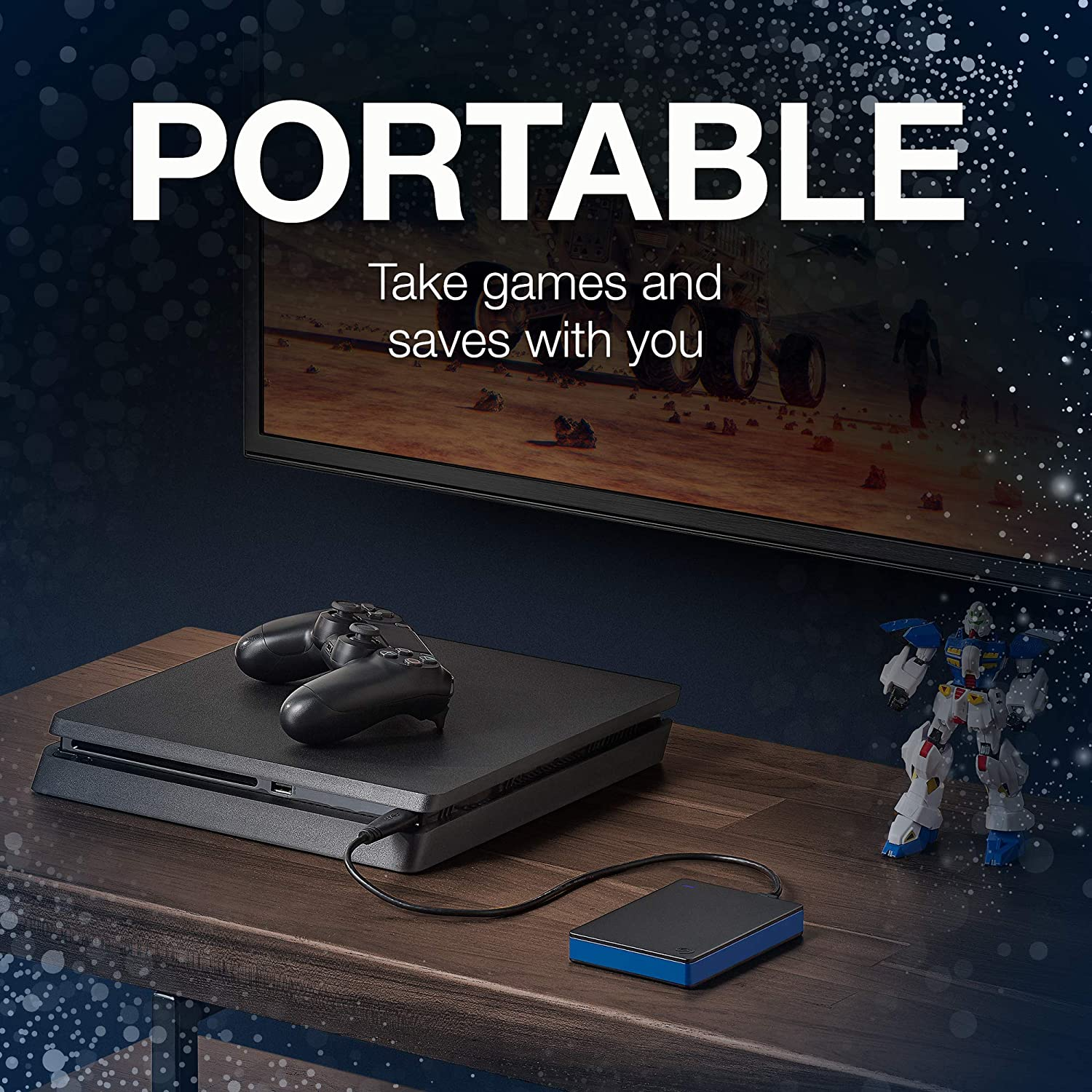 Seagate Game Drive 4TB External Hard Drive Portable HDD 
