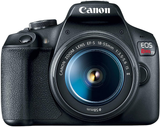 Canon EOS Rebel T7 DSLR Camera with 18-55Mm Lens | Built-In Wi-Fi | 24.1 MP CMOS Sensor | DIGIC 4+ Image Processor and Full HD Videos