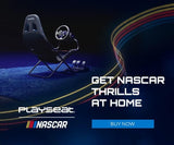 Playseat Challenge Sim Racing Cockpit | Foldable & Adjustable | for High Performance Sim Racing – Anywhere, Anytime| Supports All Steering Wheels & Pedals | for PC and Console | Nascar Edition