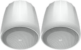 JBL Professional C67P/T-WH Extended Range Full-Range Hanging Pendant Speaker, White, Sold as Pair