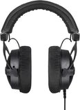 Beyerdynamic DT 770 PRO 80 Ohm Over-Ear Studio Headphones in Gray. Enclosed design, wired for professional recording and monitoring