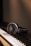 Beyerdynamic DT 770 PRO 80 Ohm Over-Ear Studio Headphones in Gray. Enclosed design, wired for professional recording and monitoring