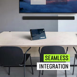 Shure Stem Networked Speaker for Conference Room, Exceptional Sound, Compatible with Dante, Bluejean, Google, Zoom, Teams, Etc, Quick & Easy Installation, Wall, Ceiling, or Standing Mount