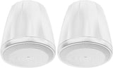 JBL Professional C67P/T-WH Extended Range Full-Range Hanging Pendant Speaker, White, Sold as Pair