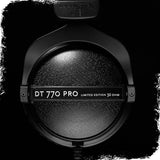 Beyerdynamic DT 770 PRO 80 Ohm Over-Ear Studio Headphones in Gray. Enclosed design, wired for professional recording and monitoring