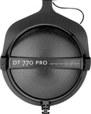 Beyerdynamic DT 770 PRO 80 Ohm Over-Ear Studio Headphones in Gray. Enclosed design, wired for professional recording and monitoring