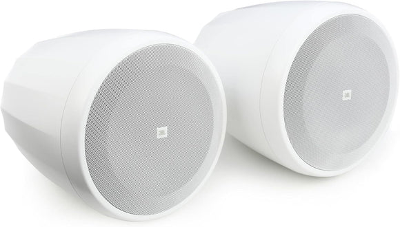 JBL Professional C67P/T-WH Extended Range Full-Range Hanging Pendant Speaker, White, Sold as Pair