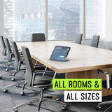 Shure Stem Networked Speaker for Conference Room, Exceptional Sound, Compatible with Dante, Bluejean, Google, Zoom, Teams, Etc, Quick & Easy Installation, Wall, Ceiling, or Standing Mount