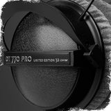 Beyerdynamic DT 770 PRO 80 Ohm Over-Ear Studio Headphones in Gray. Enclosed design, wired for professional recording and monitoring