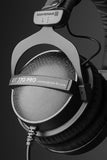 Beyerdynamic DT 770 PRO 80 Ohm Over-Ear Studio Headphones in Gray. Enclosed design, wired for professional recording and monitoring